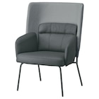 Sessel mit hoher Rückenlehne Vissle dunkelgrau/Kabusa dunkelgrau Vissle dunkelgrau/Kabusa dunkelgrau Angebote von BINGSTA bei IKEA Falkensee für 179,00 €