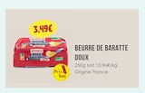 Beurre de baratte doux - Naturalia - Naturalia Beurre de baratte doux - Naturalia à 3,49 € dans le catalogue Naturalia