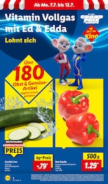 Rote Paprika Angebot im aktuellen Lidl Prospekt auf Seite 2