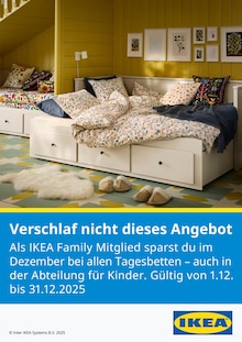 Couch im aktuellen IKEA Prospekt (Wuppertal) Couch im IKEA Prospekt "Angebot des Monats - DAYBEDS" mit 1 Seiten (Wuppertal)