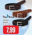 Herren-Gürtel Angebote von Tony Brown bei Kaufhaus Stolz Greifswald für 7,99 €