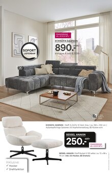 Ecksofa im aktuellen Kabs Prospekt (Hamburg) Ecksofa im Kabs Prospekt "GROSSE NEUERÖFFNUNG" mit 52 Seiten (Hamburg)