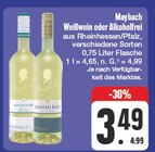 Weißwein oder Alkoholfrei von Maybach im aktuellen EDEKA Prospekt für 3,49 €