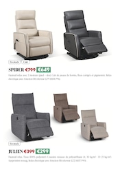 Fauteuil Angebote im Prospekt "Livraison offerte dès €500 d'achat de meubles" von Crack Fauteuil Angebote im Prospekt "Livraison offerte dès €500 d'achat de meubles" von Crack auf Seite 10