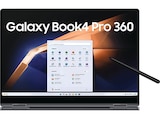 Galaxy Book4 Pro 360, Notebook, mit 16 Zoll Display Touchscreen, Intel® Evo™ Plattform, Core™ Ultra 7 155H Prozessor, GB RAM, 512 SSD, Arc® GPU, Moonstone Gray, Windows 11 Home (64 Bit) von SAMSUNG im aktuellen MediaMarkt Saturn Prospekt