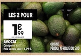 Avocat dans le catalogue Supeco