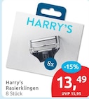 Rasierklingen von Harry's im aktuellen budni Prospekt