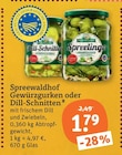 Gewürzgurken von Spreewaldhof im aktuellen tegut Prospekt für 1,79 €