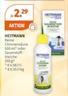 Heitmann im Müller Prospekt Reine Citronensäure von Heitmann im aktuellen Müller Prospekt für 2,29 €