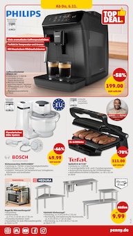 Kaffeevollautomat im aktuellen Penny Prospekt (Jena) Kaffeevollautomat im Penny Prospekt "Wer gĂĽnstig will, muss Penny." mit 50 Seiten (Jena)