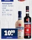 Crema Angebote von Ramazzotti bei Getränkewelt Neuss für 10,99 €