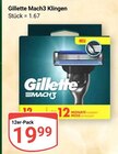 Mach3 Klingen Angebote von Gillette bei GLOBUS Worms für 19,99 €