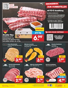 Grillfleisch im Netto Marken-Discount Prospekt "Aktuelle Angebote" mit 65 Seiten (Rostock)