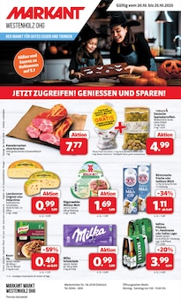 Markant Nordwest Prospekt der Woche "DER MARKT FÜR GUTES ESSEN UND TRINKEN" Seite 1, 20.10.2025 bis 25.10.2025 für Delbrück Aktueller Markant Nordwest Prospekt "DER MARKT FÜR GUTES ESSEN UND TRINKEN" Seite 1 von 12 Seiten für Delbrück