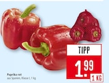 Marktkauf Esslingen - Paprika rot Angebot im Prospekt Paprika rot bei Marktkauf im Esslingen Prospekt für 1,99 €