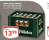 Helles Pülleken Angebote von Veltins bei GLOBUS Krefeld für 13,99 €