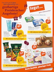 Aktueller tegut Prospekt mit Brötchen, "tegut… gute Lebensmittel", Seite 1