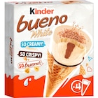 Cône Glacé Chocolat Blanc Kinder Bueno dans le catalogue Auchan Supermarché