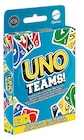 Teams Kartenspiel von UNO für 9,99 € bei Rossmann im Angebot Teams Kartenspiel von UNO im aktuellen Rossmann Prospekt