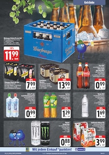 Coca Cola im EDEKA Prospekt "Wir lieben Lebensmittel!" mit 52 Seiten (Schonungen)