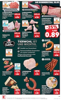 Hackfleisch im Kaufland Prospekt "Hier bin ich richtig" mit 66 Seiten (Magdeburg)