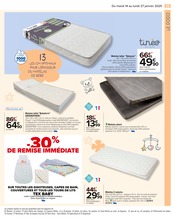 Matelas Bébé Angebote im Prospekt "BONNE ANNÉE BONNE PROMO" von Carrefour auf Seite 27