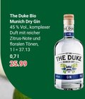 Bio Munich Dry Gin im Angebot bei GLOBUS in Speyer Bio Munich Dry Gin Angebote von The Duke bei GLOBUS Speyer für 25,99 €