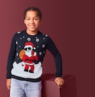 Pull de Noël enfant à Lidl dans Rubrouck