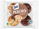 Muffins Schoko & Stracciatella im nahkauf Prospekt Muffins Schoko & Stracciatella von ja! im aktuellen nahkauf Prospekt für 1,89 €