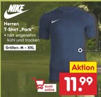 Herren T-Shirt 'Park' von Nike für 11,99 € bei Netto Marken-Discount im Angebot Herren T-Shirt 'Park' von Nike im aktuellen Netto Marken-Discount Prospekt
