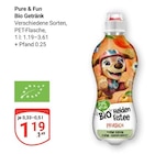 Aktuelles Bio Helden Eistee Pfirsich Angebot bei GLOBUS in Duisburg ab 1,19 €