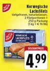 Aktuelles Norwegische Lachsfilets Angebot bei EDEKA in Essen ab 4,99 €