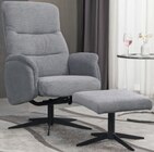 Relaxsessel mit Hocker für 199,99 € bei ROLLER im Angebot Relaxsessel mit Hocker im aktuellen ROLLER Prospekt