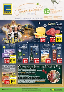 EDEKA Prospekt der Woche "Aktuelle Angebote" Seite 1, 08.12.2025 bis 13.12.2025 für Oelde Aktueller EDEKA Prospekt "Aktuelle Angebote" Seite 1 von 30 Seiten für Oelde