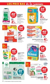 Lessive en promo dans le catalogue U Express à la page 18