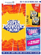 Catalogue Supermarchés E.Leclerc en cours à Neuville-lès-Dieppe et alentours, "VOS SUPER POUVOIRS D'ACHAT", 16 pages, 11/03/2025 - 22/03/2025