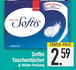 Taschentücher von Softis im aktuellen EDEKA Prospekt für 2,59 €