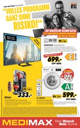 MEDIMAX Prospekt "VOLLES POGRAMM GANZ OHNE RISIKO!" für Nentershausen, 8 Seiten, 25.07.2025 - 01.08.2025