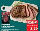 Aktuelles Pfeffer-Hüftsteak Angebot bei Kaufland in Remscheid ab 3,79 €