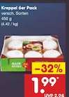 Kreppel 6er Pack bei Netto Marken-Discount im Prospekt "" für 1,99 €
