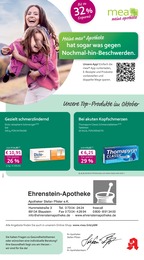 mea - meine apotheke Prospekt für Blaustein: "Unsere Oktober-Angebote", 4 Seiten, 01.10.2025 - 31.10.2025