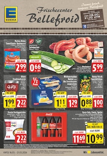 Coca Cola im aktuellen EDEKA Prospekt (Würselen) Coca Cola im EDEKA Prospekt "Aktuelle Angebote" mit 24 Seiten (Würselen)