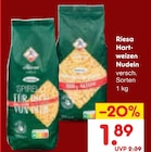 Hartweizen Nudeln im Angebot bei Netto Marken-Discount in Wismar Hartweizen Nudeln Angebote von Riesa bei Netto Marken-Discount Wismar für 1,89 €