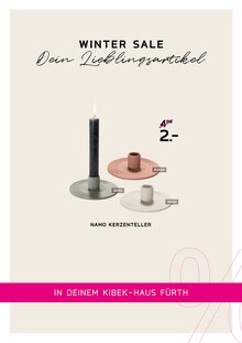 Kerzen im aktuellen Kibek Prospekt (Nürnberg) Kerzen im Kibek Prospekt "WINTER SALE" mit 21 Seiten (Nürnberg)