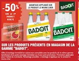 - 50% sur le 2ème produit acheté sur les Sur les produits présents en magasin de la gamme 'BADOIT'. - BADOIT en promo chez E.Leclerc - 50% sur le 2ème produit acheté sur les Sur les produits présents en magasin de la gamme 'BADOIT'. - BADOIT dans le catalogue E.Leclerc
