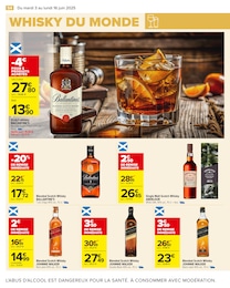 Offre Scotch whisky dans le catalogue Carrefour du moment à la page 56