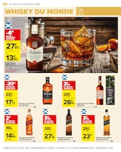 Promos Blended Whisky dans le catalogue "LE MOIS À VOS MARQUES, PRÊTS, PARTEZ !" de Carrefour à la page 56 Promos Blended Whisky dans le catalogue "LE MOIS À VOS MARQUES, PRÊTS, PARTEZ !" de Carrefour à la page 56
