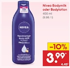 Bodymilk oder Bodylotion im Angebot bei Netto Marken-Discount in Regensburg Bodymilk oder Bodylotion Angebote von Nivea bei Netto Marken-Discount Regensburg für 3,99 €