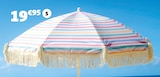 Parasol de plage anti envol - Gifi à La Rochelle Parasol de plage anti envol en promo chez Gifi La Rochelle à 19,95 €