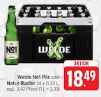 No1 Pils im Angebot bei Trinkgut in Weinheim No1 Pils Angebote von Welde bei Trinkgut Weinheim für 18,49 €